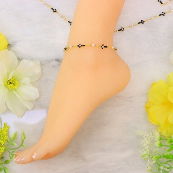 Minimalist Anklet, Sleek & Modern Design, Women’s Fashion, YC110020-A - Picture 10 of 10